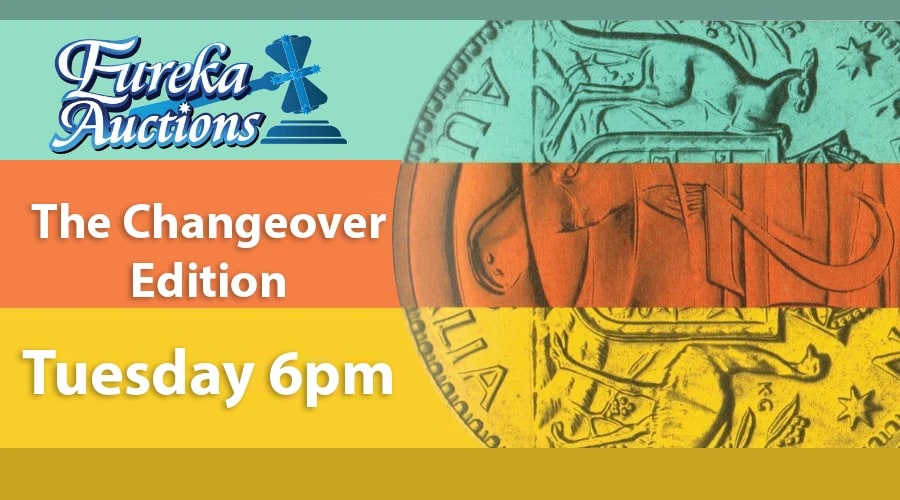 Eureka Auctions Live - on eBay Tuesday 8th September @ 6pm AEST