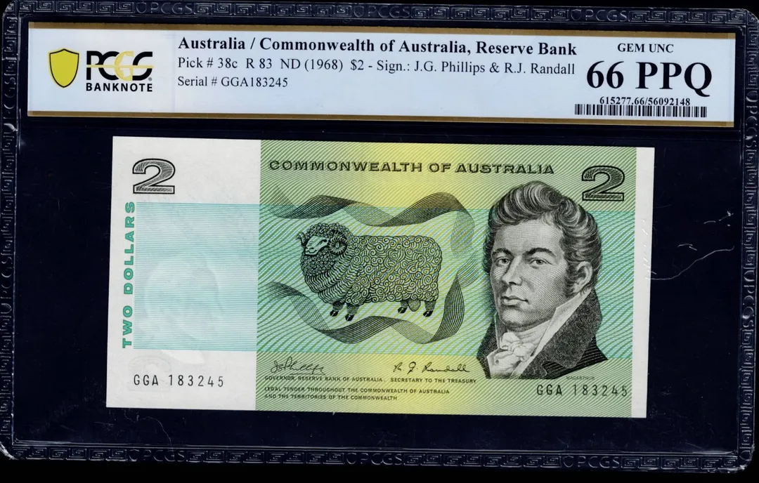 Lot 22 — $2 Phillips/Randall General Prefix