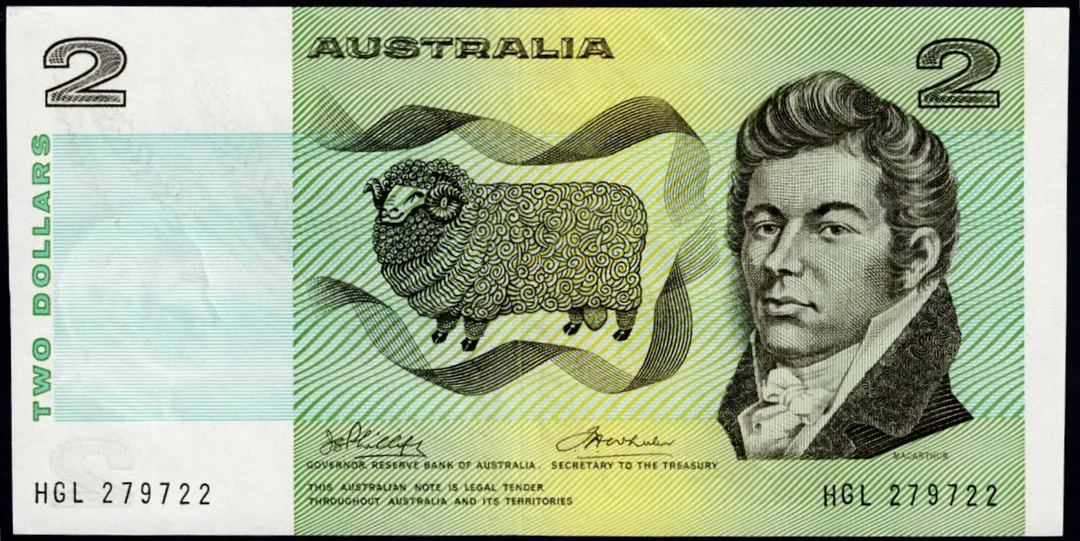 Lot 16 — $2 Phillips/Wheeler Australia General Prefix