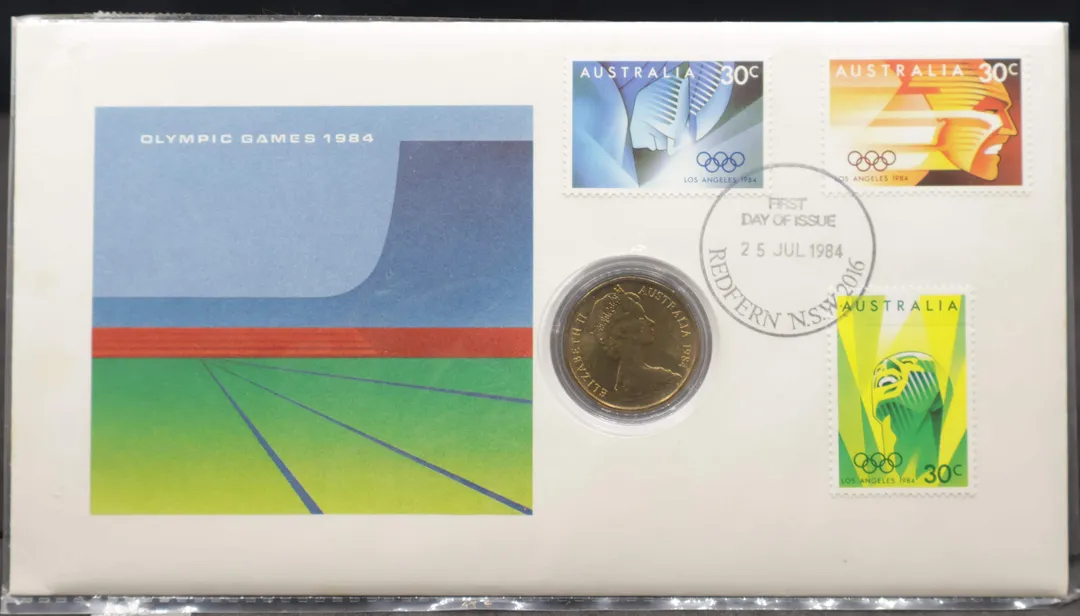 Lot 8 — 1984 Olympic Games PNC - Leng's