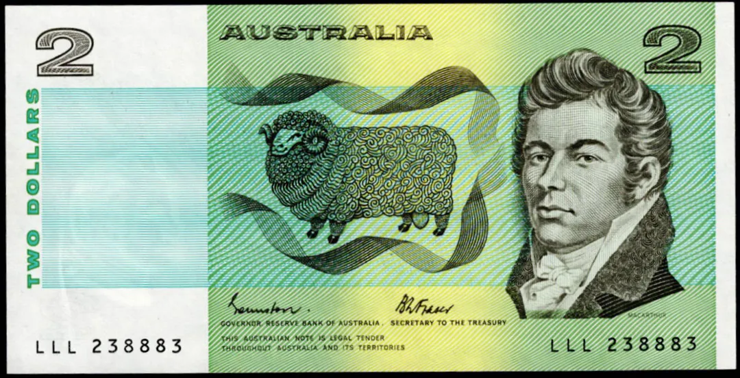Lot 19 — $2 Johnston/Fraser General Prefix